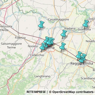 Mappa Strada Quartiere, 43125 Parma PR, Italia (13.1075)