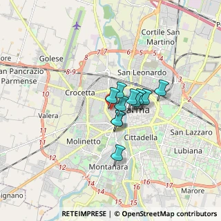 Mappa Strada Quartiere, 43125 Parma PR, Italia (0.94545)