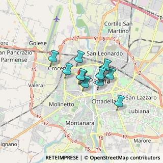 Mappa Strada Quartiere, 43125 Parma PR, Italia (1.04308)