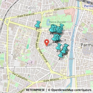 Mappa Str. Quartiere, 43125 Parma PR, Italia (0.3465)
