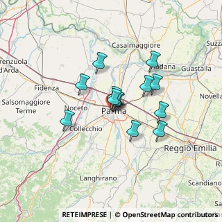 Mappa Via Costituente, 43125 Parma PR, Italia (9.79692)