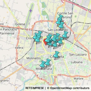 Mappa Piazza Guido Picelli, 43125 Parma PR, Italia (1.29471)