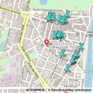 Mappa Piazza Guido Picelli, 43125 Parma PR, Italia (0.2915)