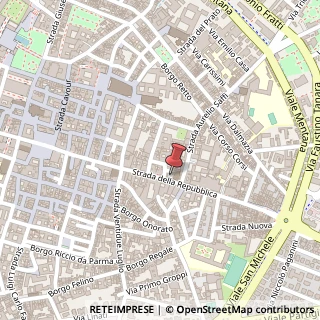 Mappa Piazzale Santo Stefano, 3, 43121 Parma, Parma (Emilia Romagna)