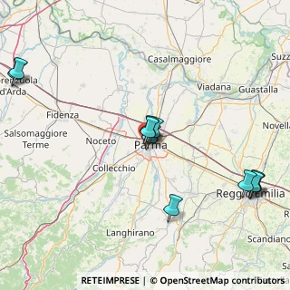 Mappa Via Strela, 43125 Parma PR, Italia (21.60462)