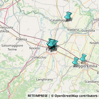 Mappa Via Strela, 43125 Parma PR, Italia (7.26929)
