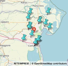 Mappa SS 309 Romea, 44020 Vaccolino , Italia (10.84294)