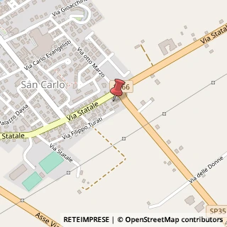 Mappa Via Statale, 9, 44047 Sant'Agostino, Ferrara (Emilia Romagna)
