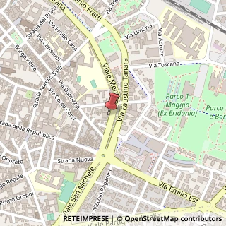 Mappa Viale Mentana, 16, 43121 Parma, Parma (Emilia Romagna)