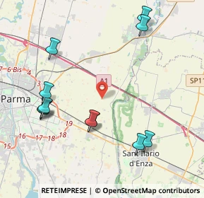 Mappa Strada Gazzano, 43122 Parma PR, Italia (4.73727)