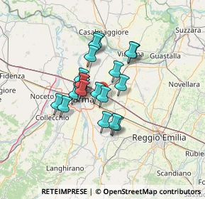 Mappa Strada Gazzano, 43122 Parma PR, Italia (9.591)