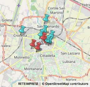 Mappa Piazza Giuseppe Garibaldi, 43100 Parma PR, Italia (0.91818)