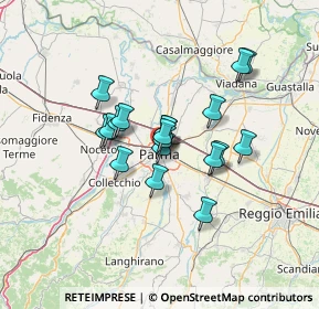 Mappa Piazza Giuseppe Garibaldi, 43100 Parma PR, Italia (9.81684)