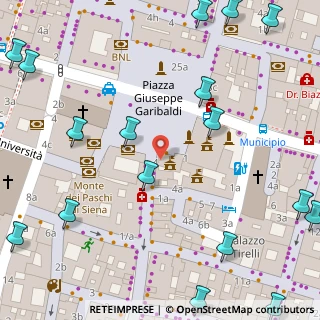 Mappa Piazza Giuseppe Garibaldi, 43100 Parma PR, Italia (0.117)