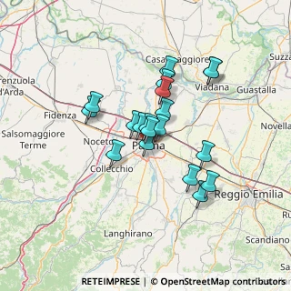 Mappa Via della Costituente, 43125 Parma PR, Italia (10.72895)
