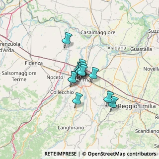 Mappa Viale Vittoria, 43125 Parma PR, Italia (6.28286)