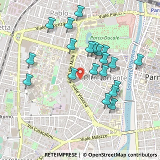 Mappa Viale Vittoria, 43125 Parma PR, Italia (0.4855)