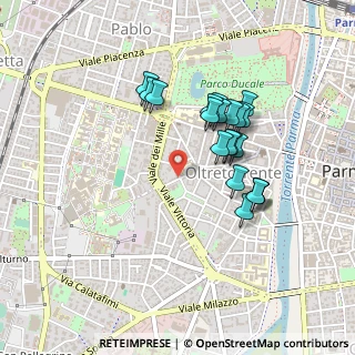 Mappa Viale Vittoria, 43125 Parma PR, Italia (0.398)