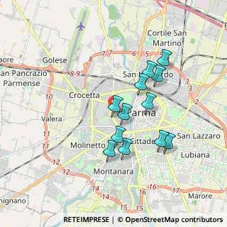 Mappa Viale Vittoria, 43125 Parma PR, Italia (1.5725)