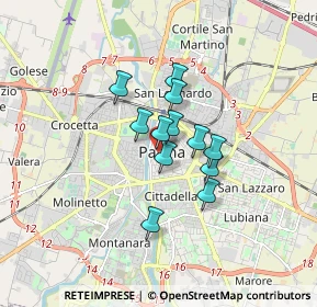 Mappa Strada dell'Università, 43100 Parma PR (1.09333)