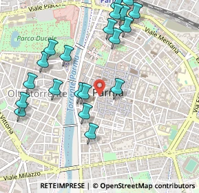 Mappa Strada dell'Università, 43100 Parma PR (0.5745)