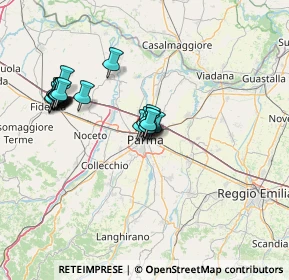 Mappa Strada dell'Università, 43100 Parma PR (13.2845)