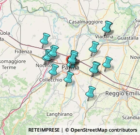 Mappa Strada dell'Università, 43100 Parma PR (9.81316)