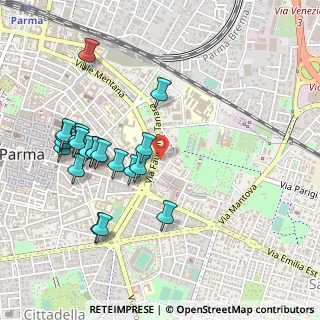 Mappa Via Liguria, 43121 Parma PR, Italia (0.4895)
