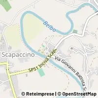 Map Incisa Scapaccino