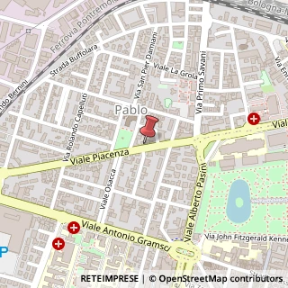 Mappa Viale Piacenza, 49, 43126 Parma, Parma (Emilia Romagna)