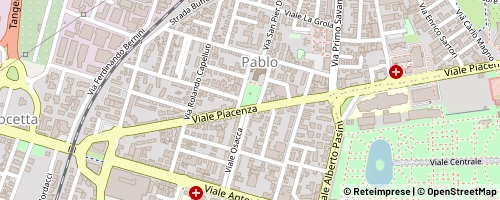 Mappa Parma