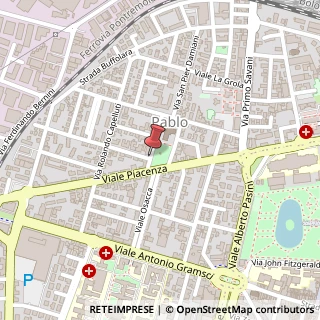 Mappa Via ruggero da parma 17, 43100 Parma, Parma (Emilia Romagna)