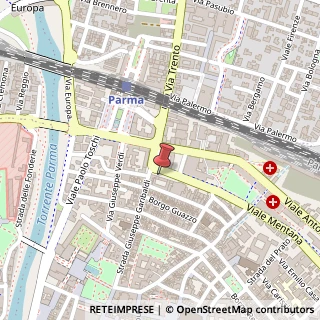 Mappa Viale Mentana, 148, 43121 Parma, Parma (Emilia Romagna)