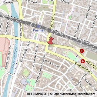 Mappa Strada G. Garibaldi, 75, 43121 Parma, Parma (Emilia Romagna)