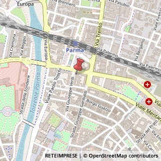 Mappa Via Giuseppe Verdi, 27/A, 43121 Parma, Parma (Emilia Romagna)