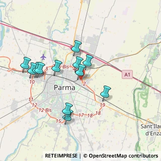 Mappa Strada Comunale Paullo, 43123 Parma PR, Italia (3.515)