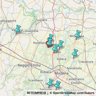 Mappa Via L. Nicolini, 42010 Rio Saliceto RE, Italia (23.735)