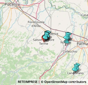 Mappa Via Monte Santo, 43039 Salsomaggiore Terme PR, Italia (11.0075)