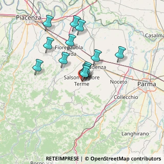 Mappa Via Monte Santo, 43039 Salsomaggiore Terme PR, Italia (12.37615)