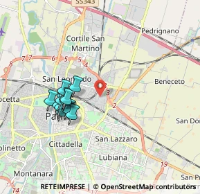 Mappa Via Ermete Zacconi, 43122 Parma PR, Italia (1.67)
