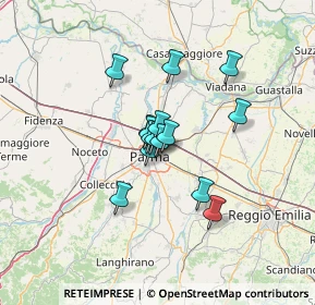 Mappa Via Ermete Zacconi, 43122 Parma PR, Italia (8.592)