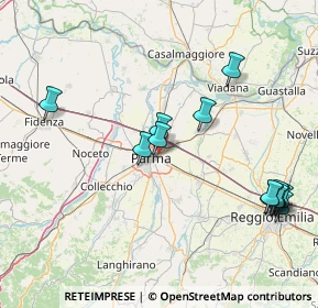 Mappa Via Ermete Zacconi, 43122 Parma PR, Italia (18.16538)