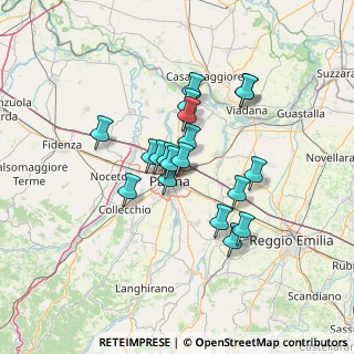 Mappa Via Ermete Zacconi, 43122 Parma PR, Italia (10.60895)