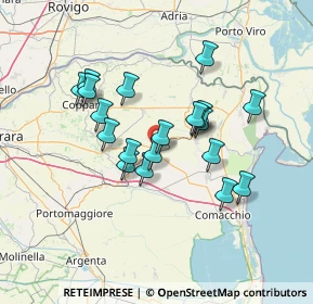 Mappa Via Antonio Gramsci, 44025 Massa Fiscaglia FE, Italia (11.7255)