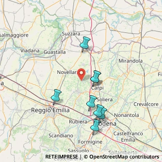 Mappa Via Giovanni Amendola, 42010 Rio Saliceto RE, Italia (32.31353)