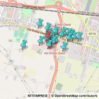 Mappa Via Battaglia di S. Pietro, 43126 Parma PR, Italia (0.3)