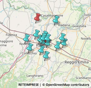 Mappa Largo Ambra Cacciari, 43122 Parma PR, Italia (8.11765)