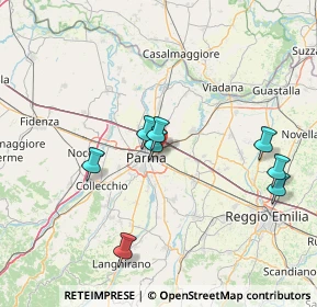 Mappa Largo Ambretta Cacciari, 43123 Parma PR, Italia (28.63429)