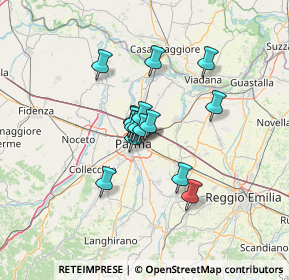 Mappa Largo Ambretta Cacciari, 43123 Parma PR, Italia (8.81733)