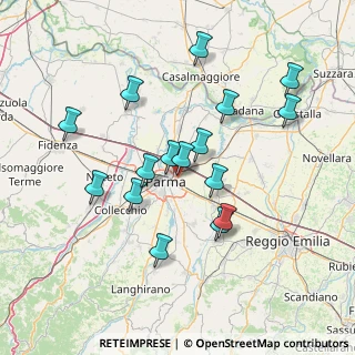 Mappa Largo Ambretta Cacciari, 43123 Parma PR, Italia (13.93)